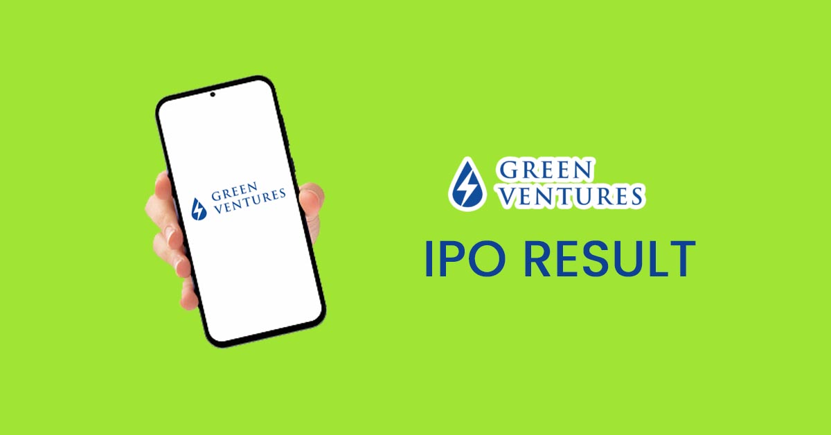 Check Green Ventures IPO Result On Mobile