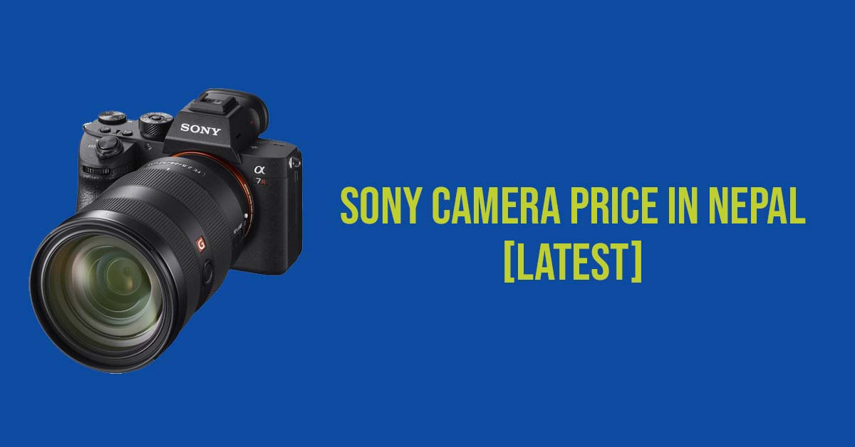 sony camera price in nepal